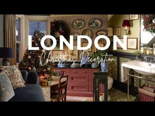 Creating LONDON Aesthetics At Home For CHRISTMAS | Elegant Christmas Decoration Ideas