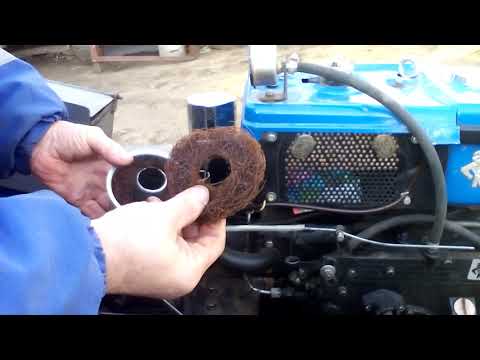 Мотоблок : Лучший воздушный фильтер к дизель ! Модернизация !