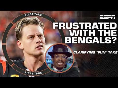 Cam Newton’s player INSIGHT to Joe Burrow’s ‘fun’ comments 👀 ‘He’s frustrated!’ | First Take