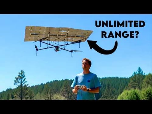 How Long Can a Solar Drone REALLY Fly?