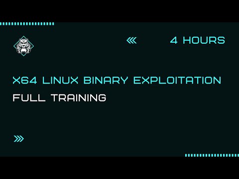 x64 Linux Binary Exploitation Training