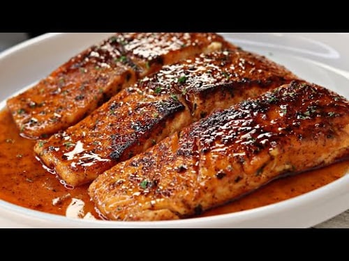The Perfect Honey Butter Old Bay Salmon Recipe! Must Try