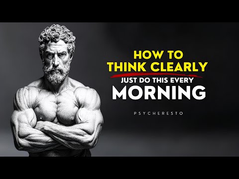 5 STOIC Rules to THINK CLEARLY Every Morning - (Just DO This) | Marcus Aurelius | STOICISM