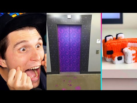 Paluten REAGIERT auf Unglaubliche MINECRAFT Kreationen