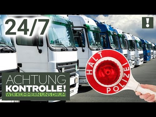 🔴 Dauereinsatz: LKW-Kontrollen! | 24/7 Livestream