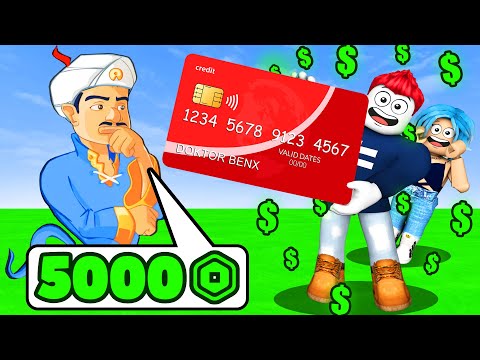 AKINATOR ENTSCHEIDET wie viele ROBUX ich KAUFEN MUSS!