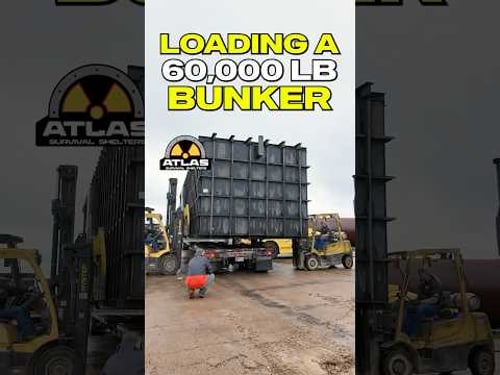 Another ATLAS BUNKER Shipping Out! This one is a 12’ x 50’ Safe Cellar #atlassurvivalshelters