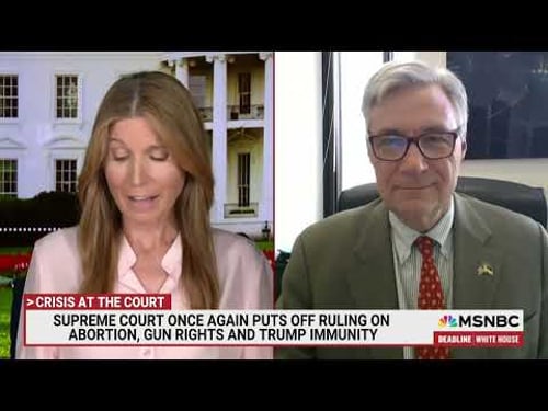 Sen. Whitehouse and Nicolle Wallace Bash Supreme Court's Slow-Walking of its Major Undecided Cases