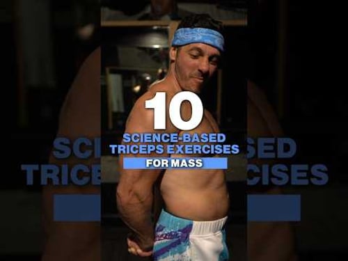 Top 10 Science-Based Triceps Exercises for Mass
