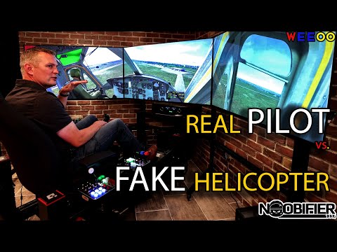 Real Pilot / Fake Helicopter