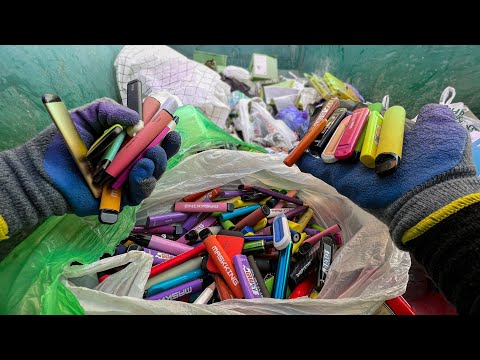 Как я зарабатываю лазая по мусоркам ? Dumpster Diving RUSSIA #52