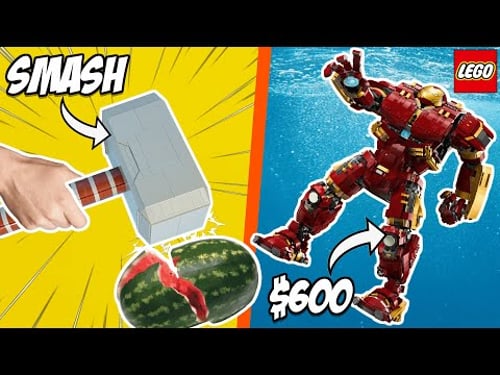 I Built the BIGGEST LEGO SUPERHERO Sets...