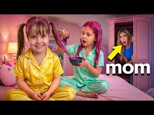 Mom Secretly Hides in Daughter's Bedroom…