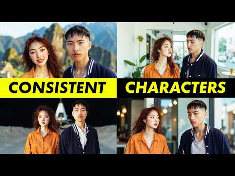 Create Multiple Consistent Characters in FLUX! - Ai Images