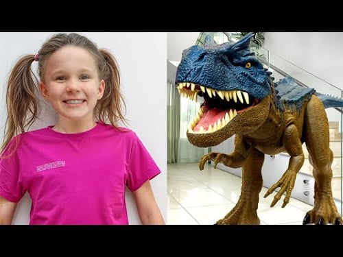 π¦β¨ Hadithi za Dinosaur | Vinyago vya Dinosaur Vinaishi! β¨π