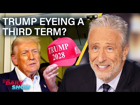 Trump Whines Heโs โUnappreciatedโ & Self-Soothes with Ballroom and Third-Term Talk | The Daily Show