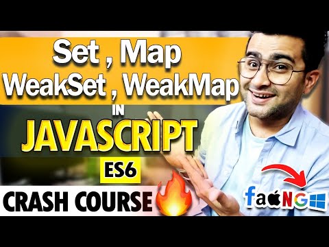 Map, Set, WeakMap & WeakSet in JavaScript - Frontend Interview Series🔥 Episode 8