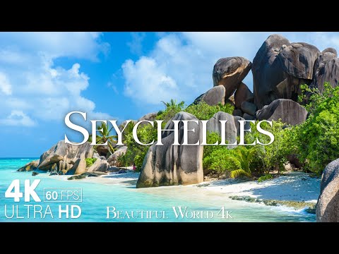 Seychelles 4K - Exploring the Paradise Island with Breathtaking Views and Nature - Relaxing Music