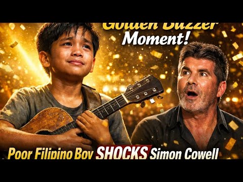 Poor Filipino Boy Juan from Manila SHOCKS AGT — Simon Cowell Hits GOLDEN BUZZER 😱✨
