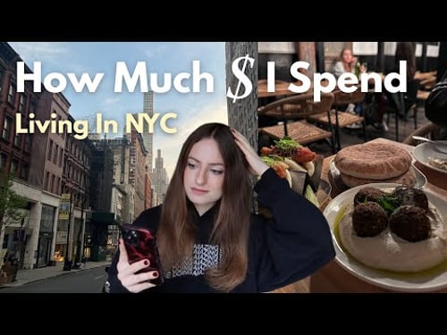 The Real Cost of Living in NYC | What I Spend in a Week