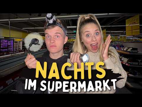 EINE NACHT IM SUPERMARKT!