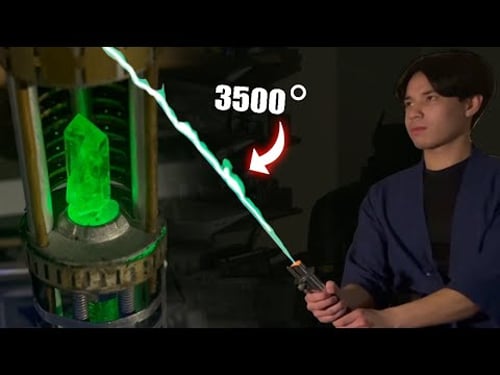 I Built a REAL Lightsaber!
