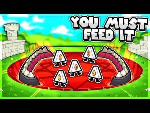 You must feed it