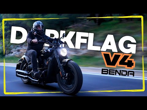 🔥 NEW! The BENDA DARKFLAG 500 in an exclusive review! 🔥 V4 Cruiser at a discount price? TEST 2025