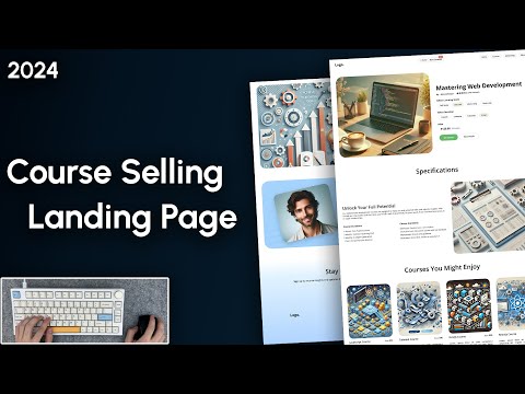 ASMR Programming - LMS Website UI Design Coding - No Talking