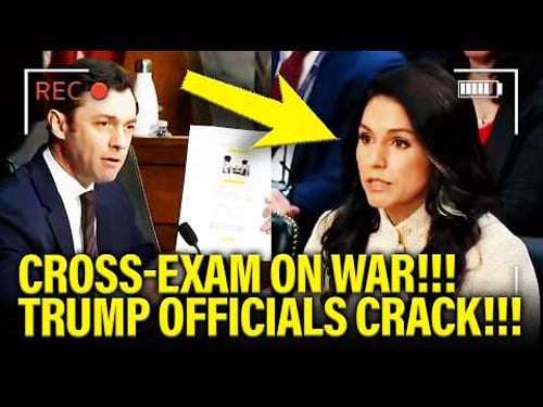 TOP Trump Officials COLLAPSE under CROSS-EXAM on WAR!!!