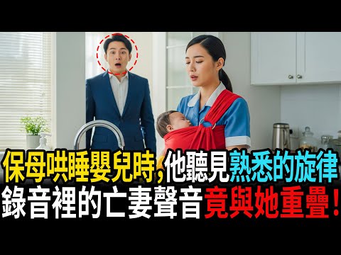 保母哄睡嬰兒時,他聽見熟悉的旋律,錄音裡的亡妻聲音竟與她重疊! #老年故事 #感人故事 #老年生活 #家庭故事 #人生經歷 #故事