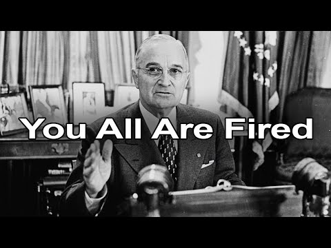 Why Truman Immediately Fired Everyone Who Worked Closely With Roosevelt