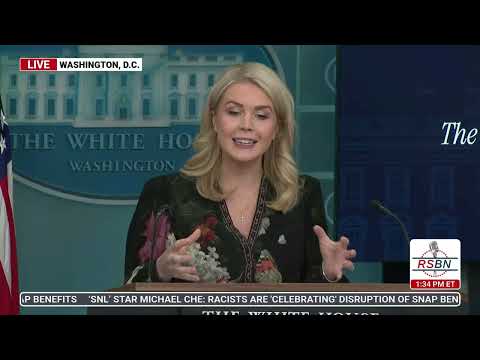 WATCH: White House Press Secretary Karoline Leavitt Holds a Press Briefing - 11/4/25
