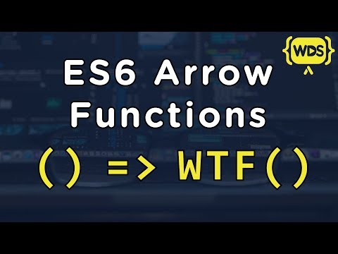 JavaScript ES6 Arrow Functions Tutorial