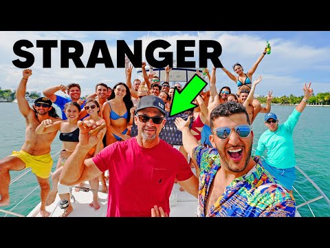 Asking Billionaires to Throw a Party on their Yachts!!