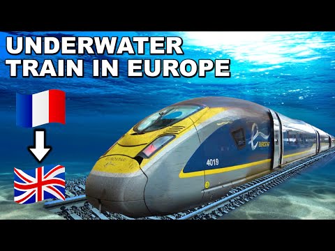 🇫🇷🇬🇧UNDER THE SEA! Riding the Eurostar from Paris to London (Paris-Nord→St Pancras)