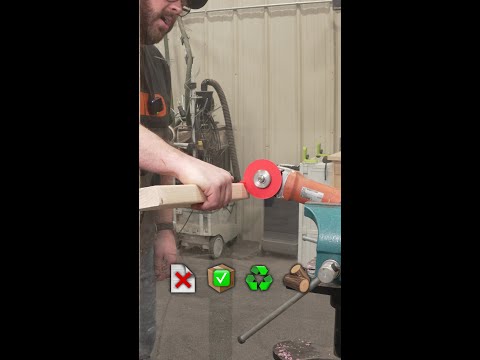 Cutting Wood With Cardboard