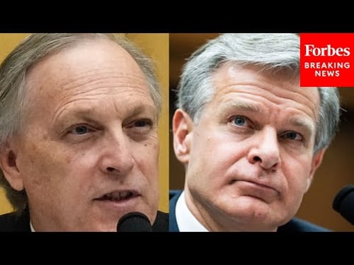 Andy Biggs Asks FBI's Wray 'How Many Agents' Were In Capitol On Jan. 6