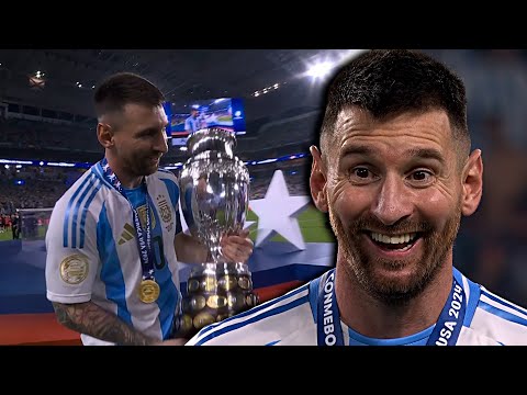 The Day Lionel Messi Won his 2nd Copa America vs Colombia - Final 2024 HD 1080i