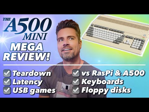 THEA500 Mini REVIEW & How To! Is the NEW AMIGA amazing? | The A500 Mini
