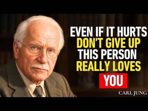 This person truly loves you. Don’t give up || CARL JUNG