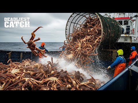 Inside the $3 Million King Crab Catch. From Deadliest Seas to Luxury Tables | Fishing Documentary