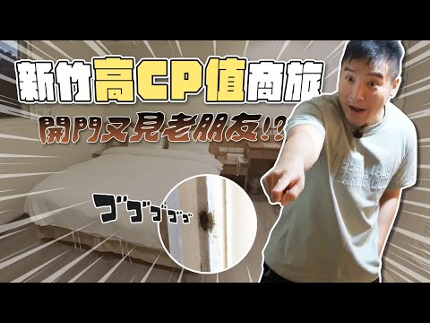 三間新竹Google高評分飯店,結果拍到小強【谷阿莫Life】198負評飯店EP43:達龍商旅、老爺商務旅館、華泰經典旅店