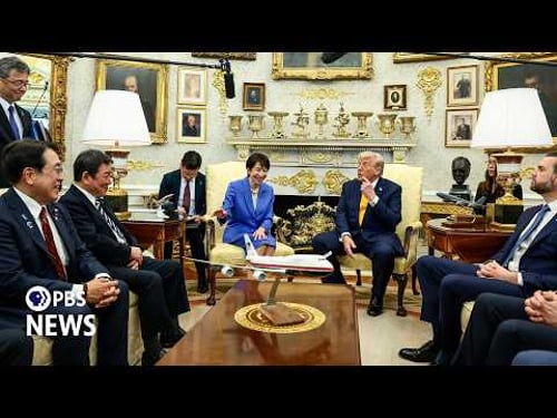 WATCH: Trump says he expects Japan 'to step up' on Strait of Hormuz but U.S. doesn’t 'need' help