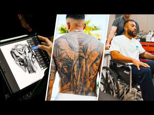 Getting A $50,000 Full-Back Tattoo in 24 Hours