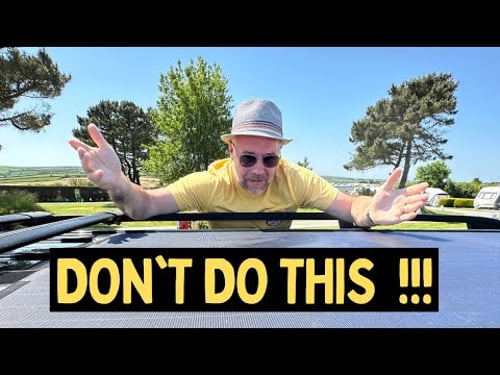 Solar Panel on your Camper Van? Avoid This Mistake! ⚠️☀️