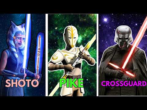 Every Lightsaber Type & Variant EXPLAINED in Detail