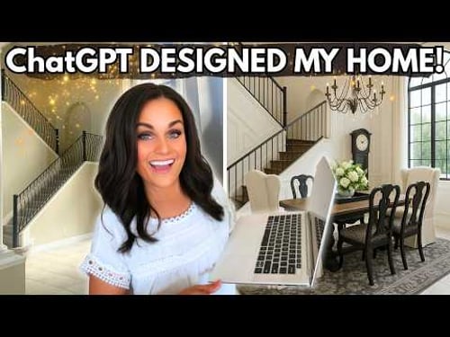 Can ChatGPT Design My Dream Home?!