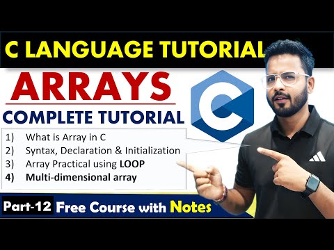 Arrays in C Language complete Tutorial | Array in C Language by Rahul Sir