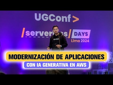 Aprende a modernizar aplicaciones con IA Generativa en AWS 🚀